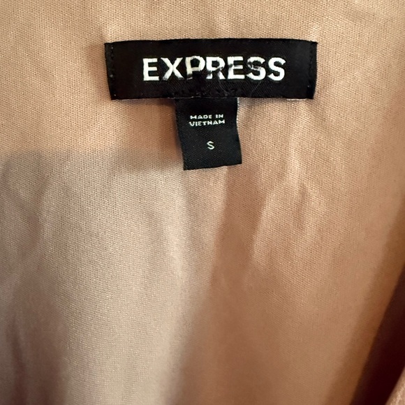 Express Blush Long Sleeve Mini Dress, Size Small - Picture 2 of 7